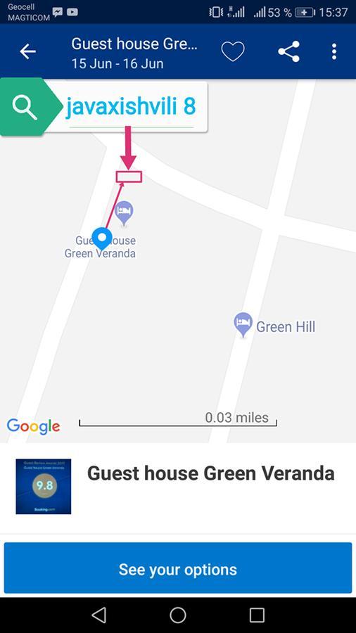 Guest House Green Veranda มซเคทา ภายนอก รูปภาพ